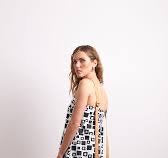 Neris On the Pull Dress~ Lino