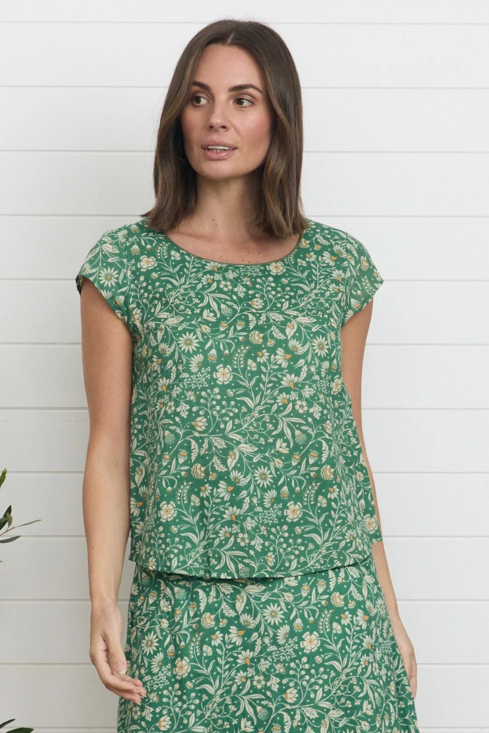 MahaShe Remi Top Ivy