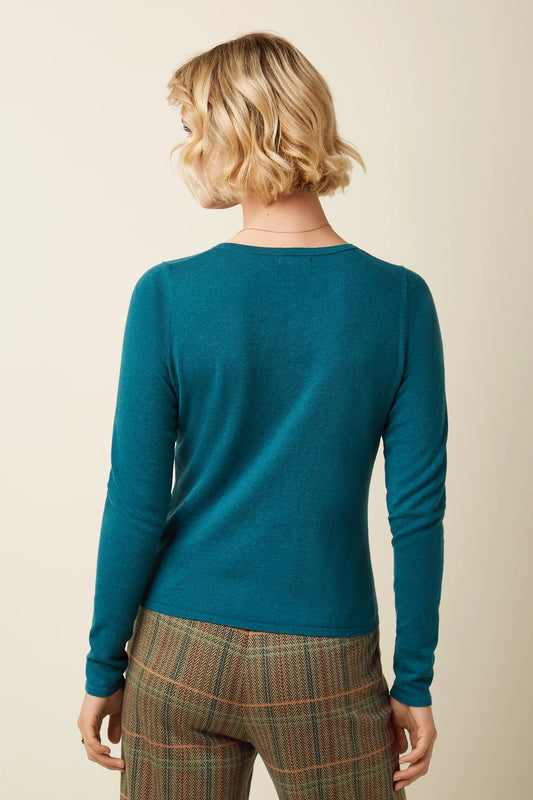 King Louie Cardi Roundneck Cocoon