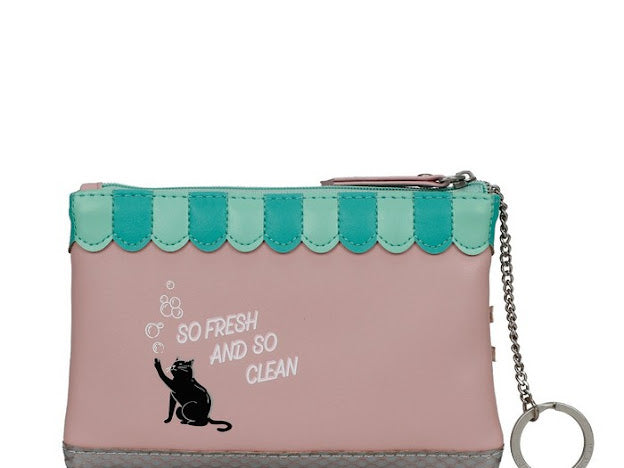 Vendula bubble cat Laudromat Coin Purse