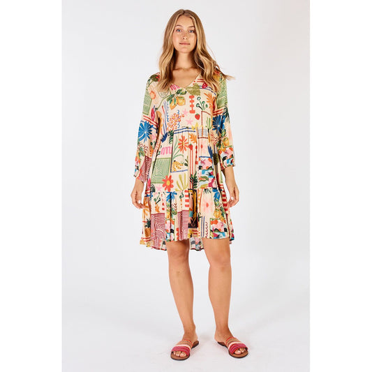 Lula Life Ellery Dress Cream