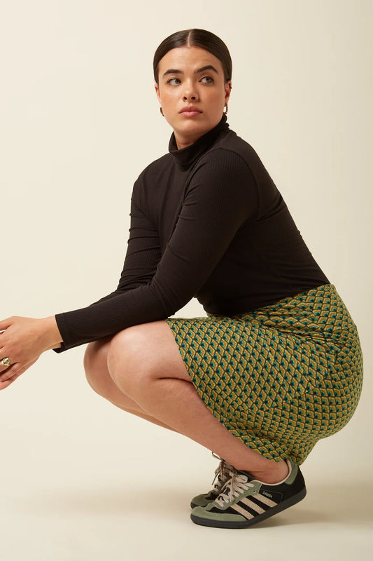 King Louie Border Skirt Frio