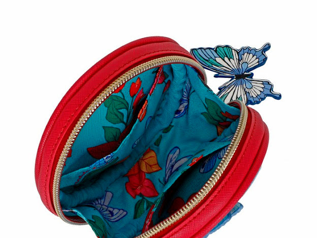 Vendula Gardens of the world Greece round coin purse