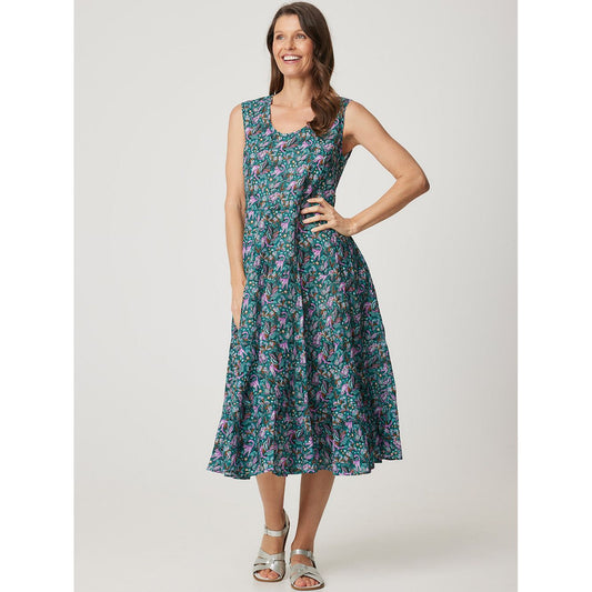 Cake Illiana Dress Lilac Leopard