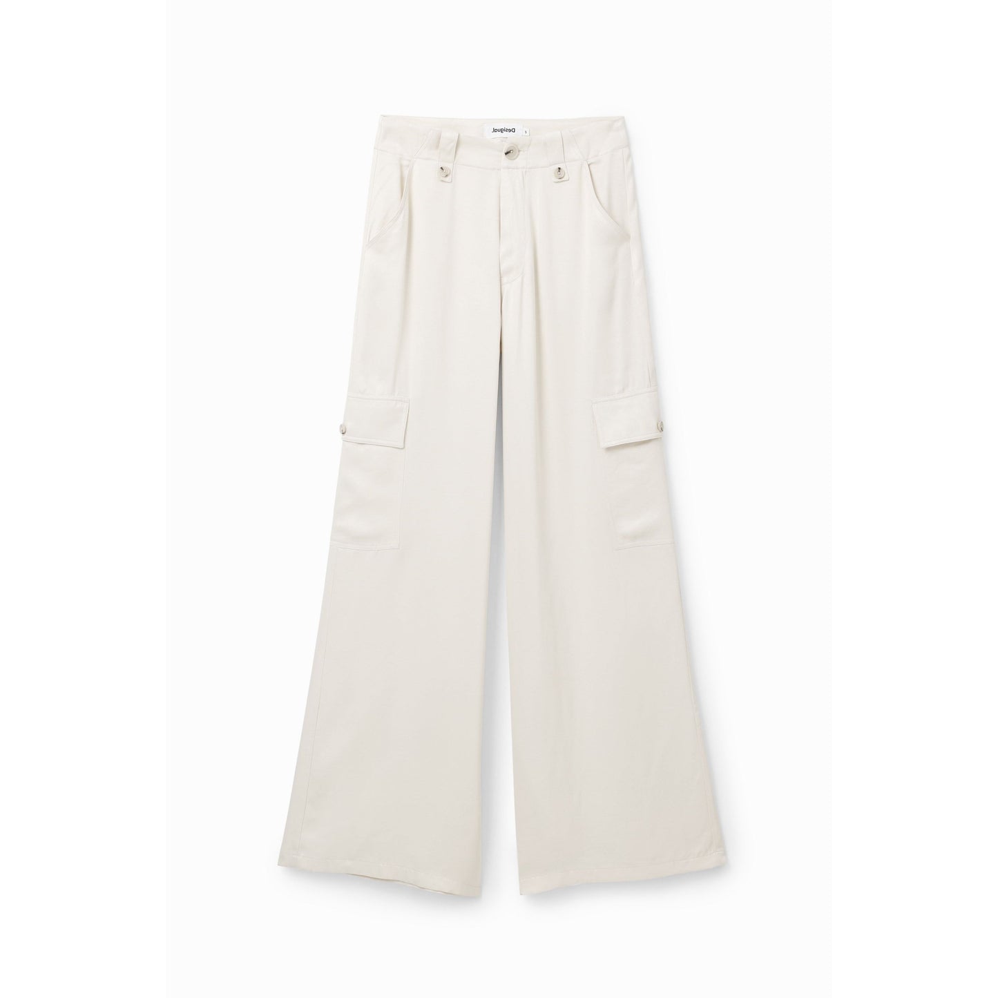 Desigual Trousers 23SWPW13 White