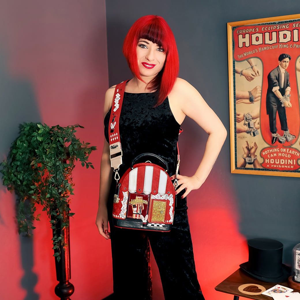 Vendula House of cards Magic Shop Nova Mini Backpack