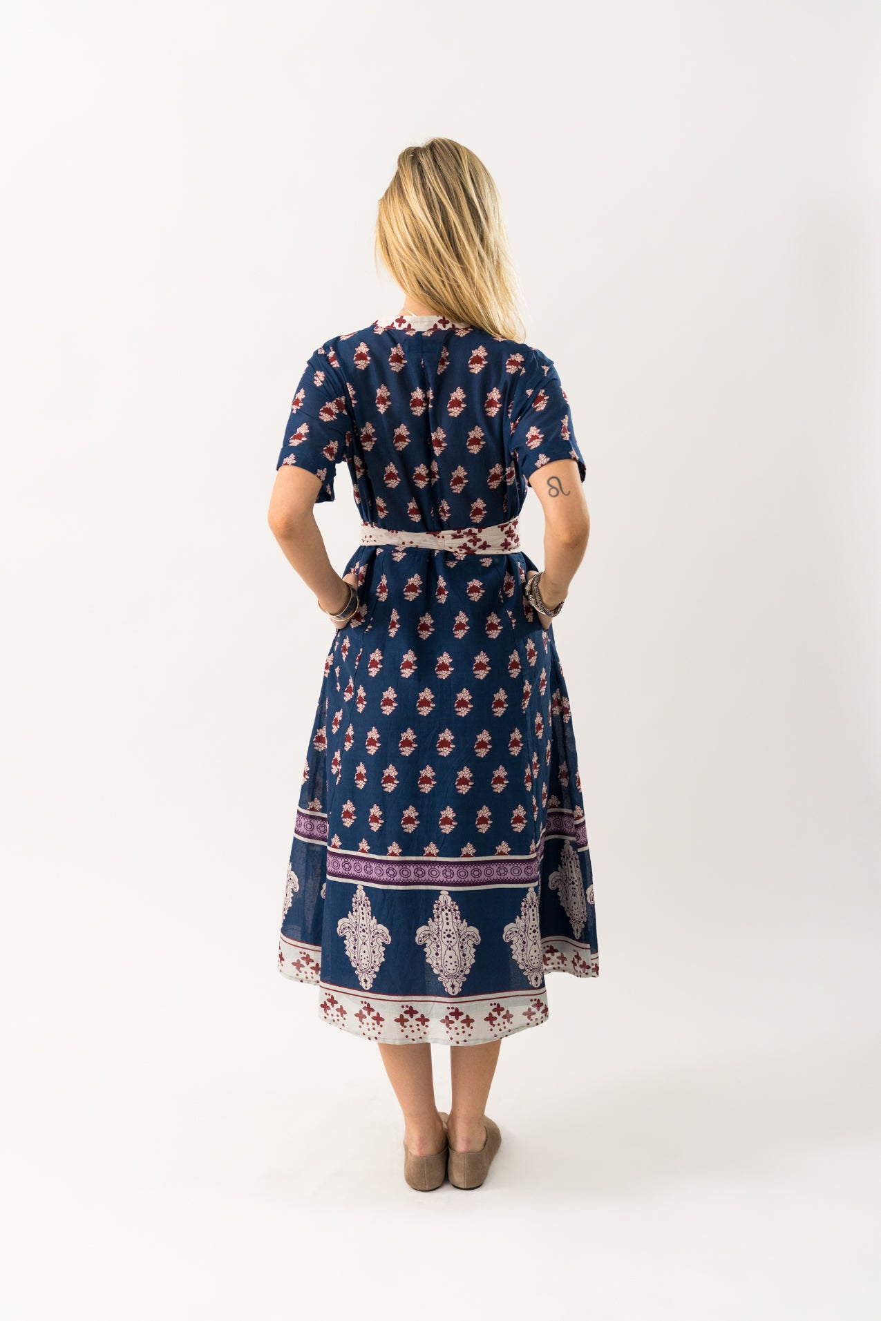 Lollys Laundry Mata Midi Dress