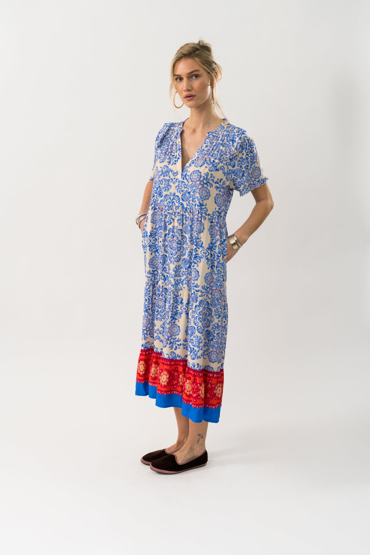 Lollys Laundry Freddy Midi Dress