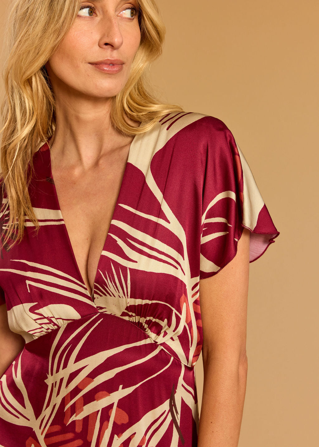 Lauren Vidal Lina Framboise Dress