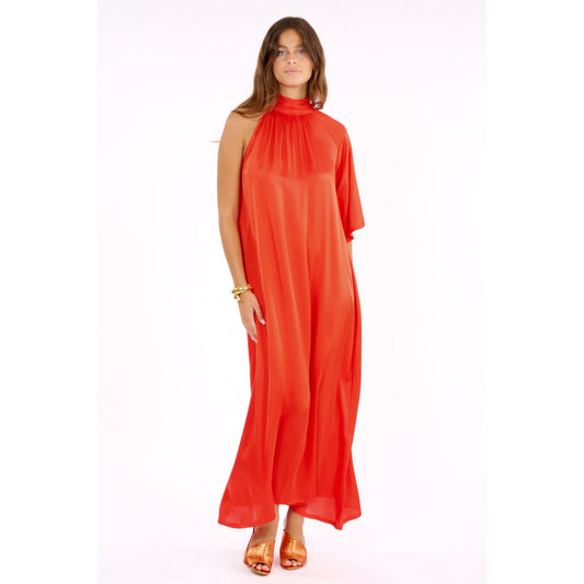 Lauren Vidal Atena Orange Dress