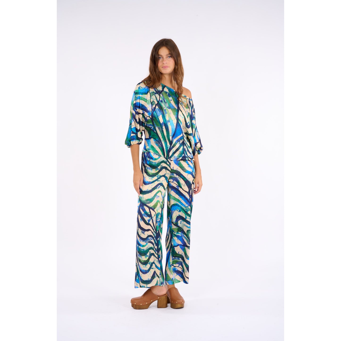 Lauren Vidal Bobi Blue Pants