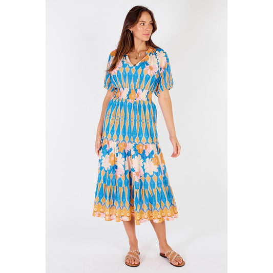 Ruby Yaya Lucido Dress blue