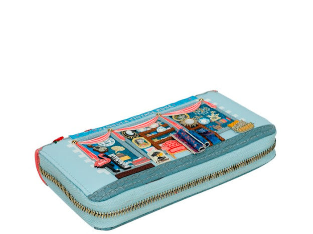 Vendula vintage Rose large zip around wallet
