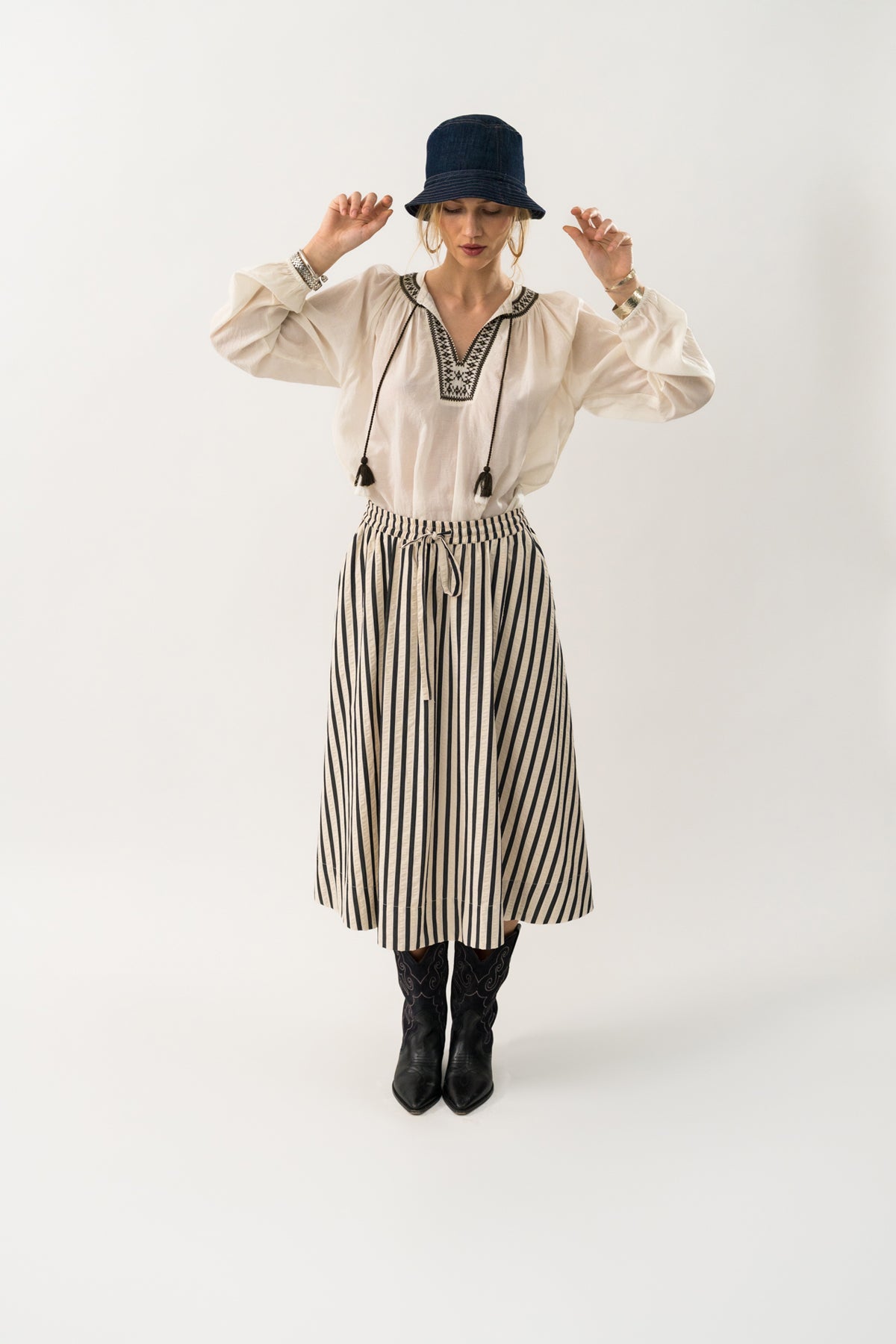 Lollys Laundry Bihar Blouse Ls
