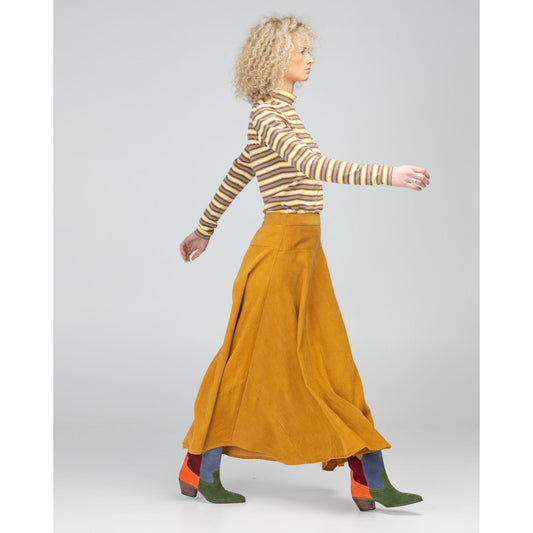 Boom Shankar Adeline skirt Marigold