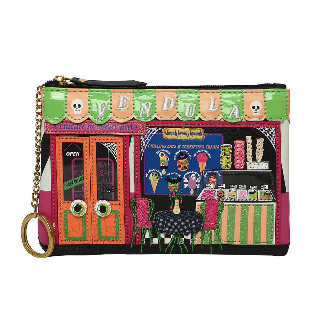 Vendula I scream Parlour Zipper Key Coin Purse
