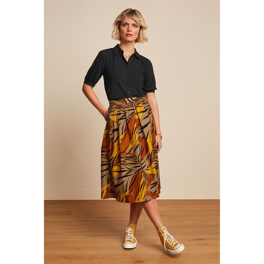 King Louie Suzette Pleat Skirt
