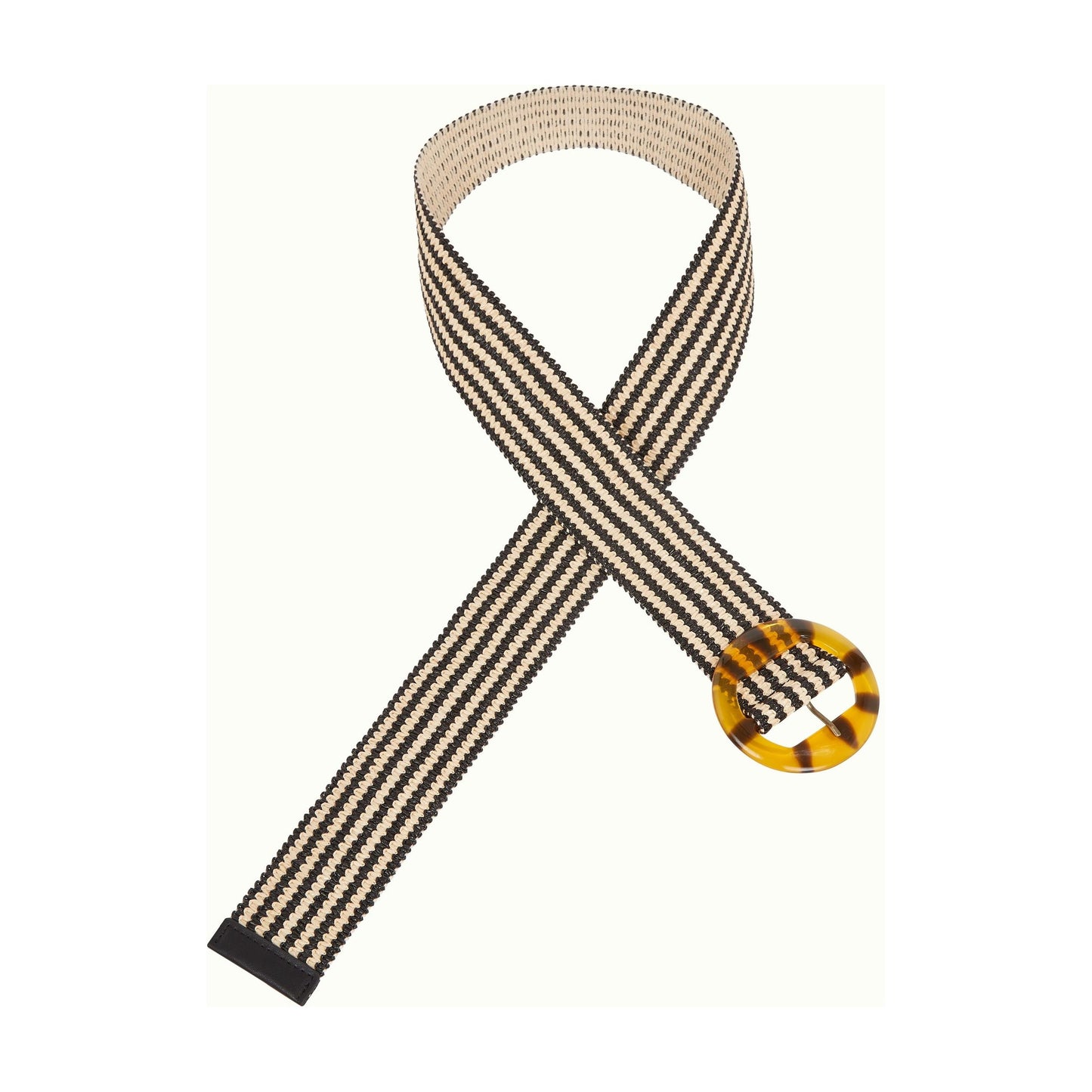 King Louie Raffia Belts (Brown, Yellow, Green or Black & White)