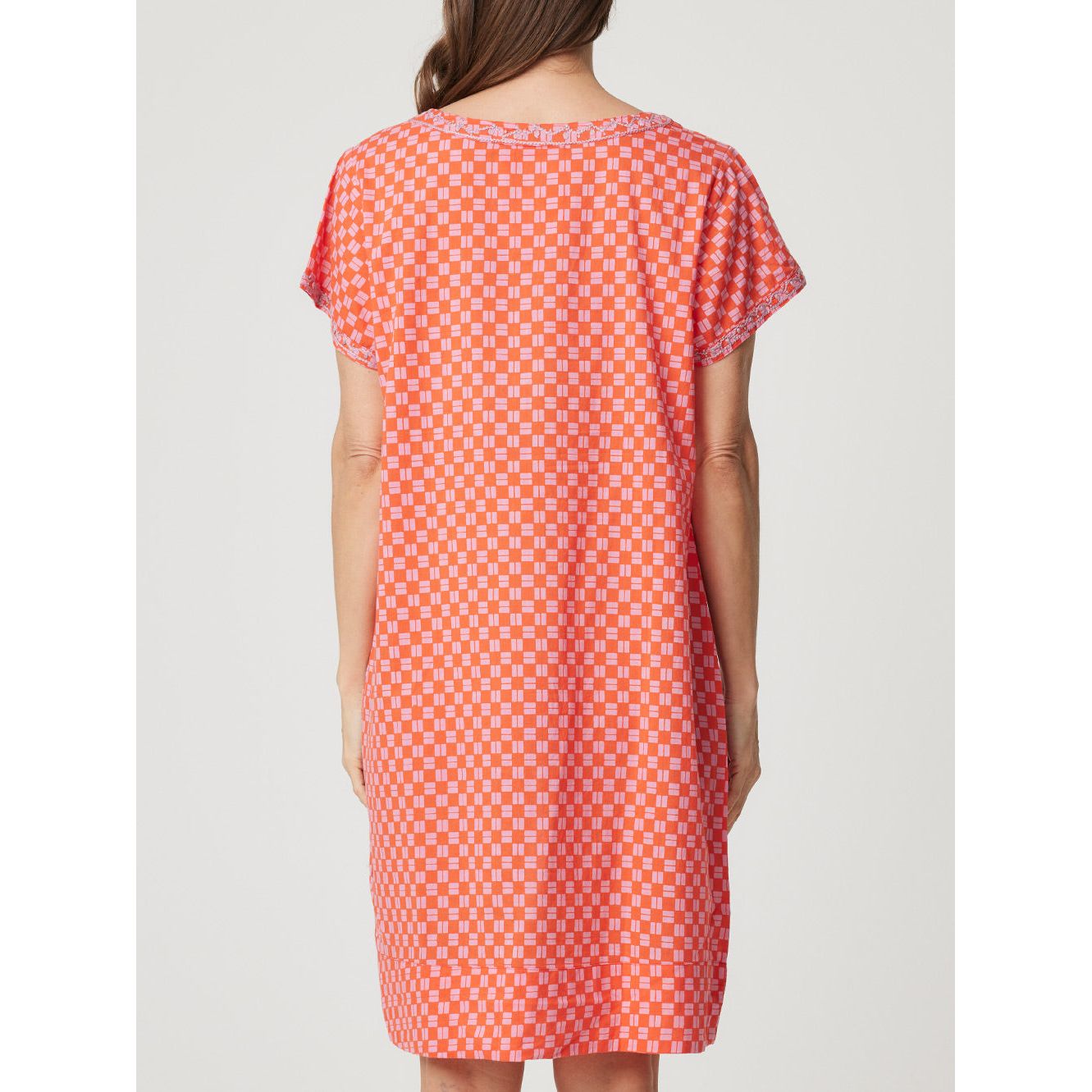 Cake Barbara Dress Green Spot or Positive Negative