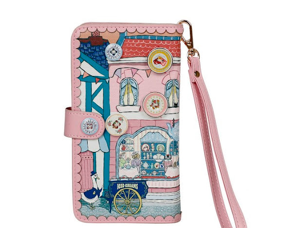 Vendula Heritage Victorian tea rooms universal flip phone holder