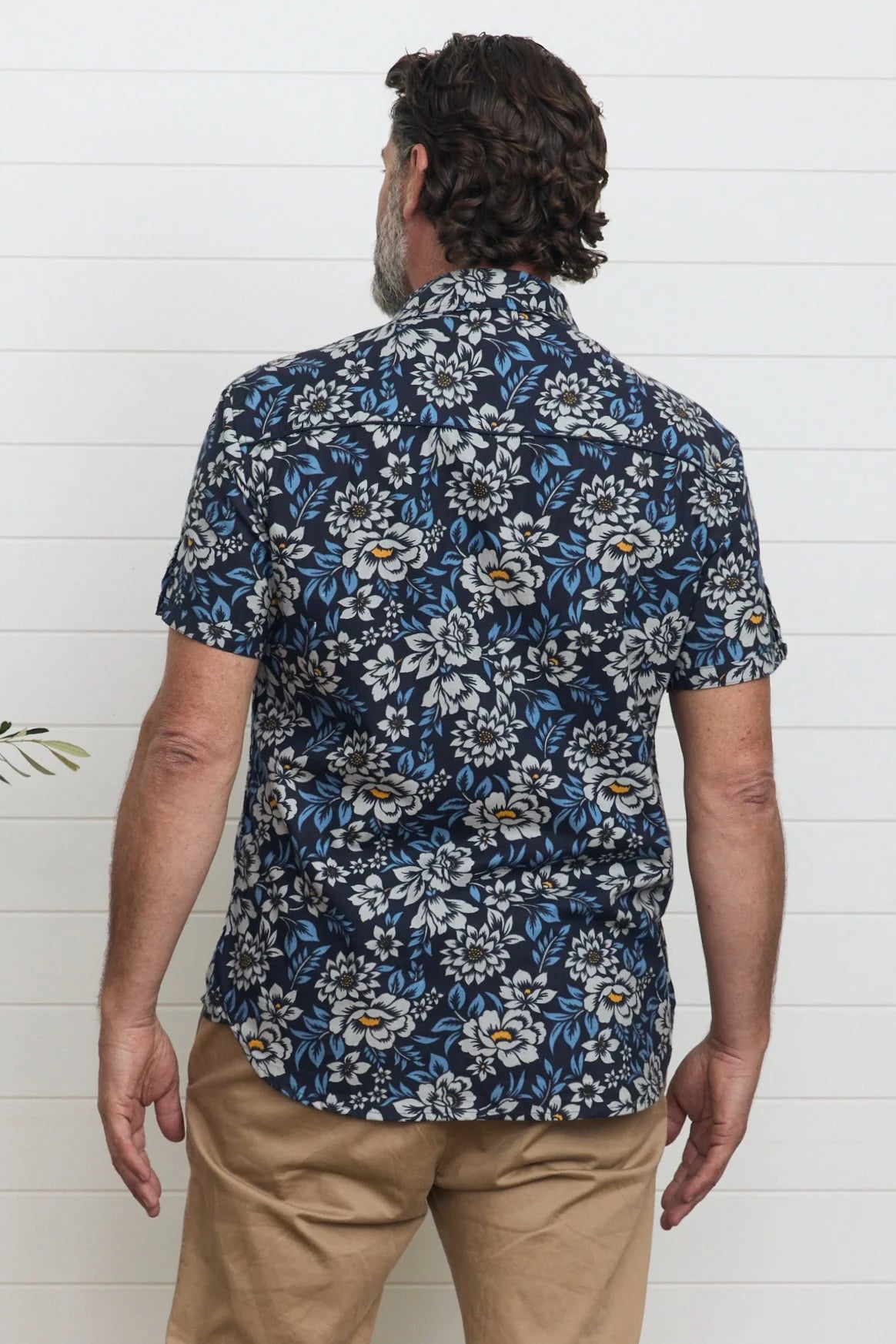 MahaShe Men's Shirt Camellia