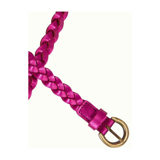 King Louie Braided Belt (Fluro pink or Green)