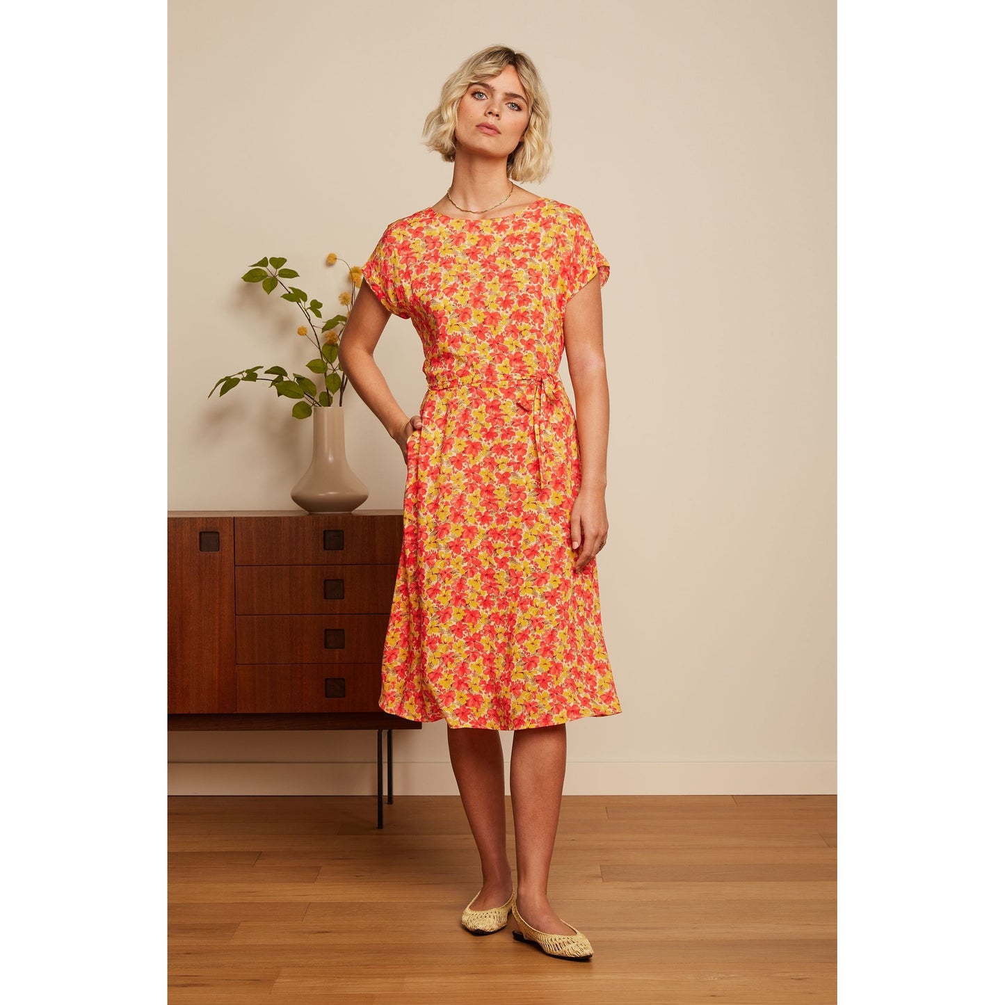 King Louie Betty Dress fiesta red
