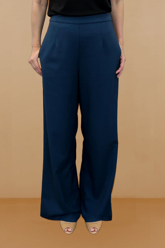 Traffic People Navy Cord Pant CBT11524