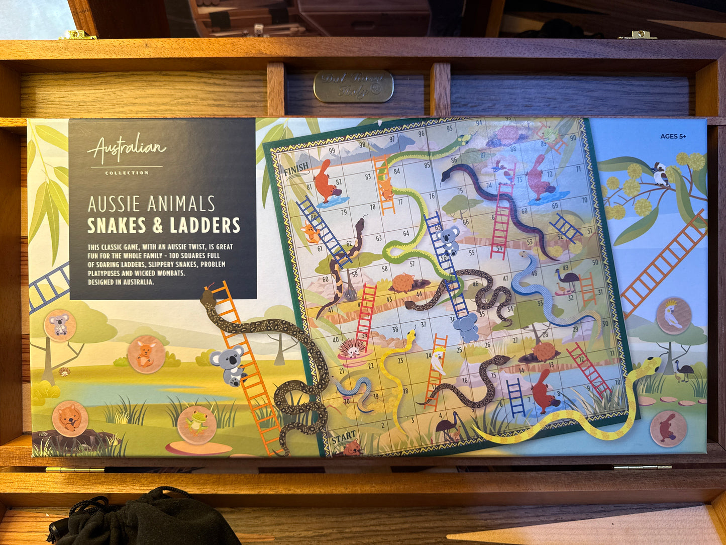 Aussie animals, snakes and ladders