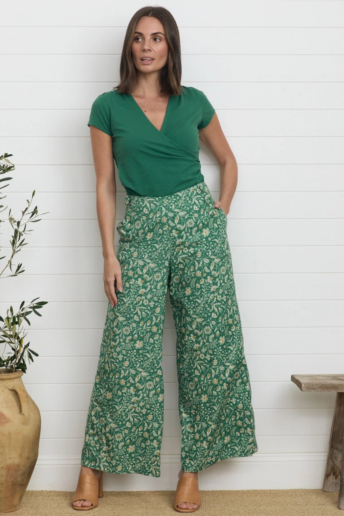MahaShe Talia Trouser Ivy