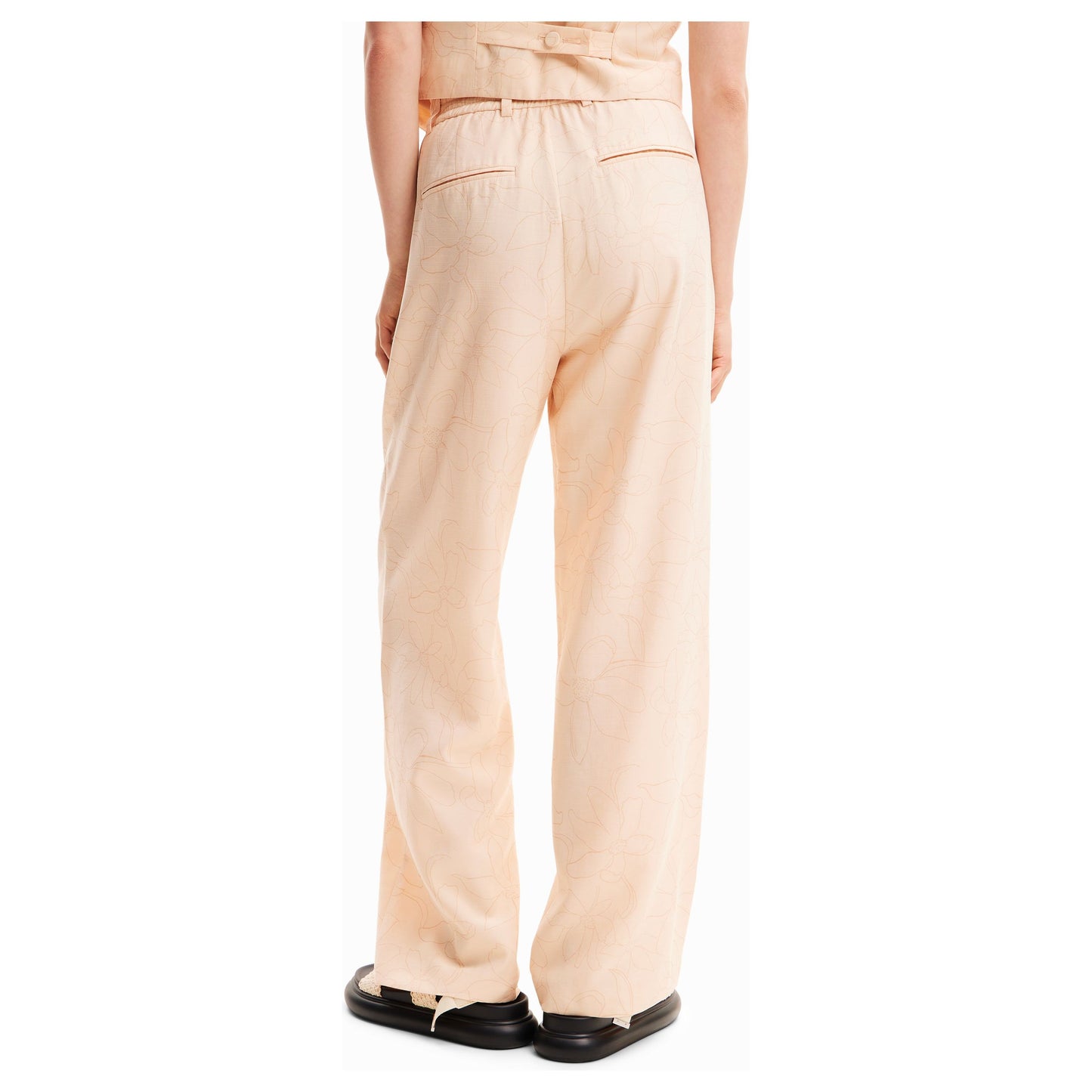 Desigual Trousers 24SWPW32 Crudo