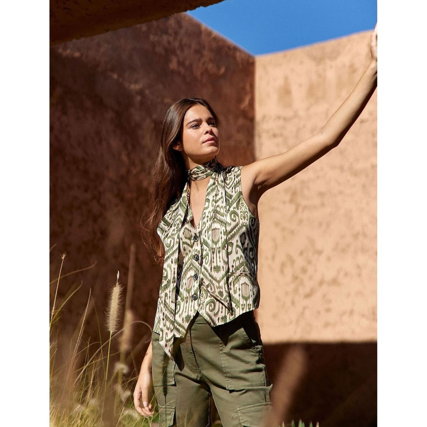 Lauren Vidal Cactus Vest