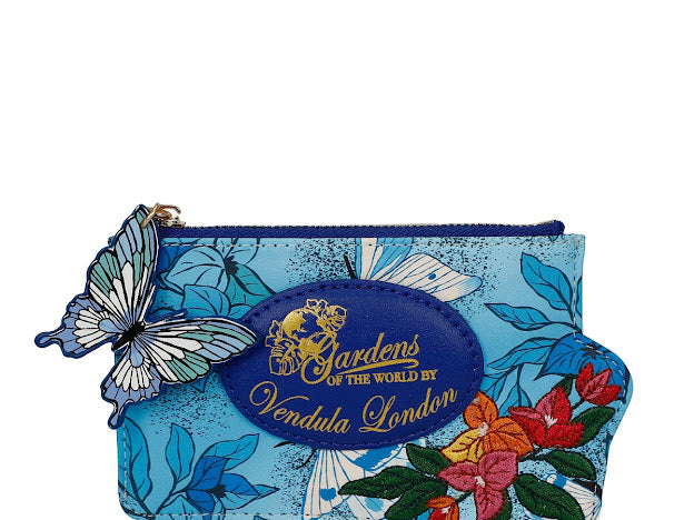 Vendula Gardens of the world Greece zipper card and coin purse