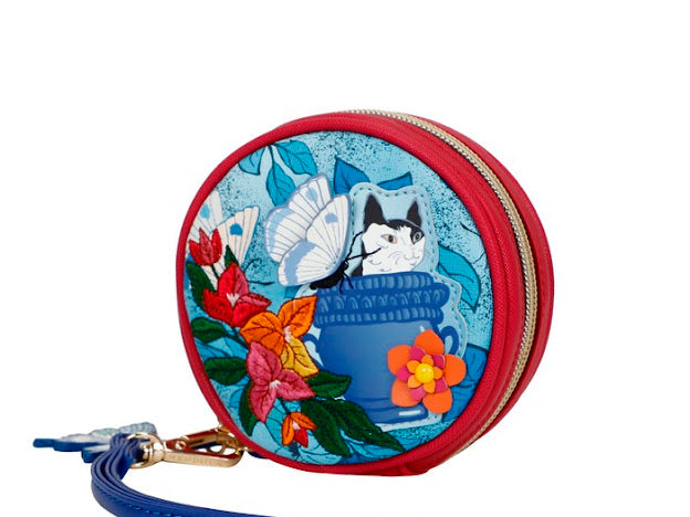Vendula Gardens of the world Greece round coin purse
