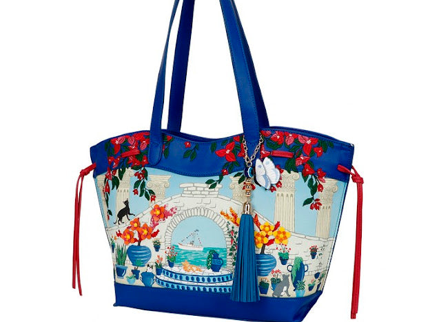 Vendula Gardens of the world Greece Stella tote