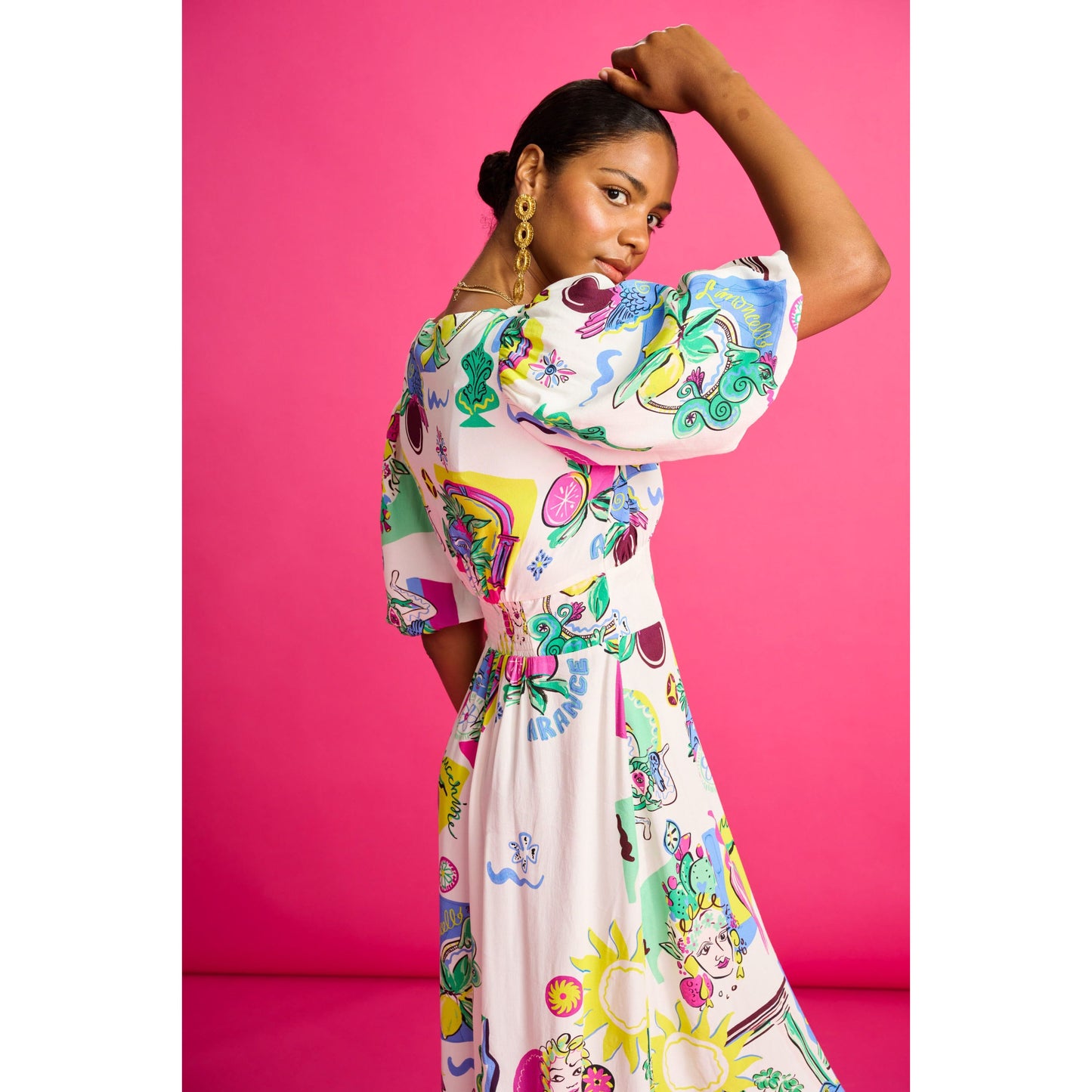 POM Sicilian love dress