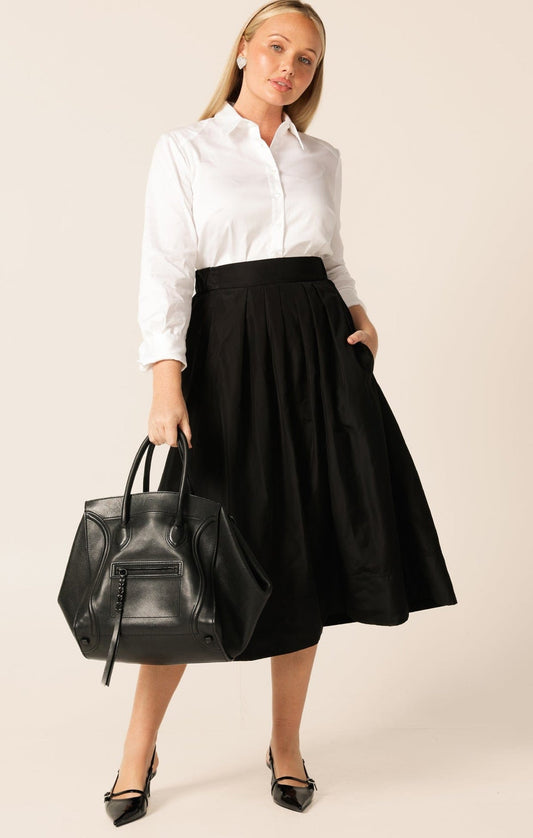 Sacha Drake pleated a line skirt