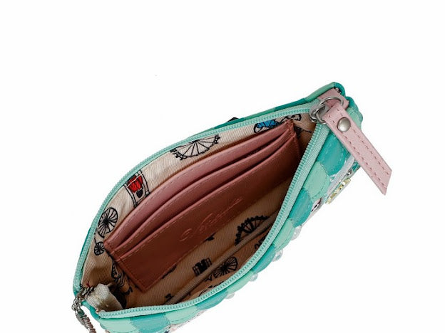 Vendula bubble cat Laudromat Coin Purse