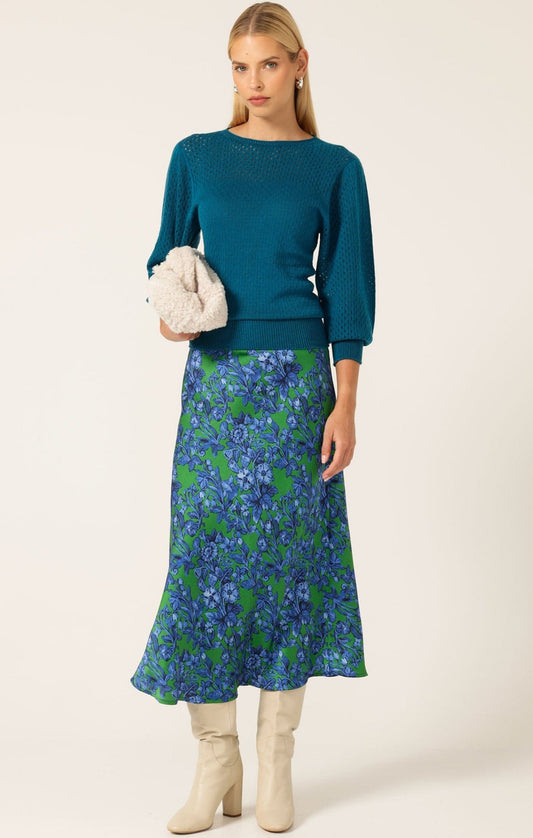 Sacha Drake Ivy Vine Bias Skirt