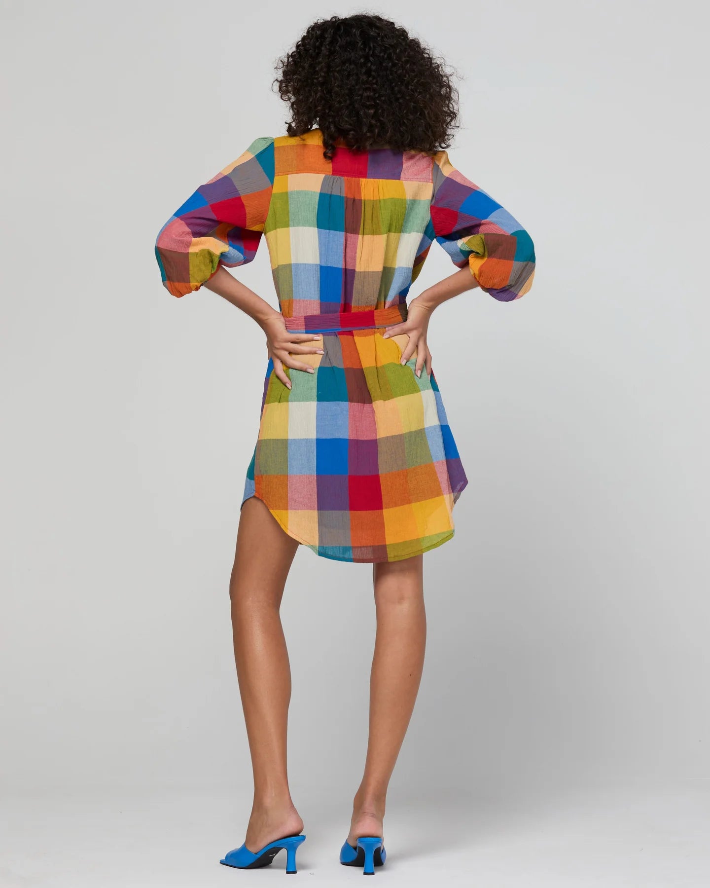 Boom Shankar Pari Shirt Dress Kingston Check