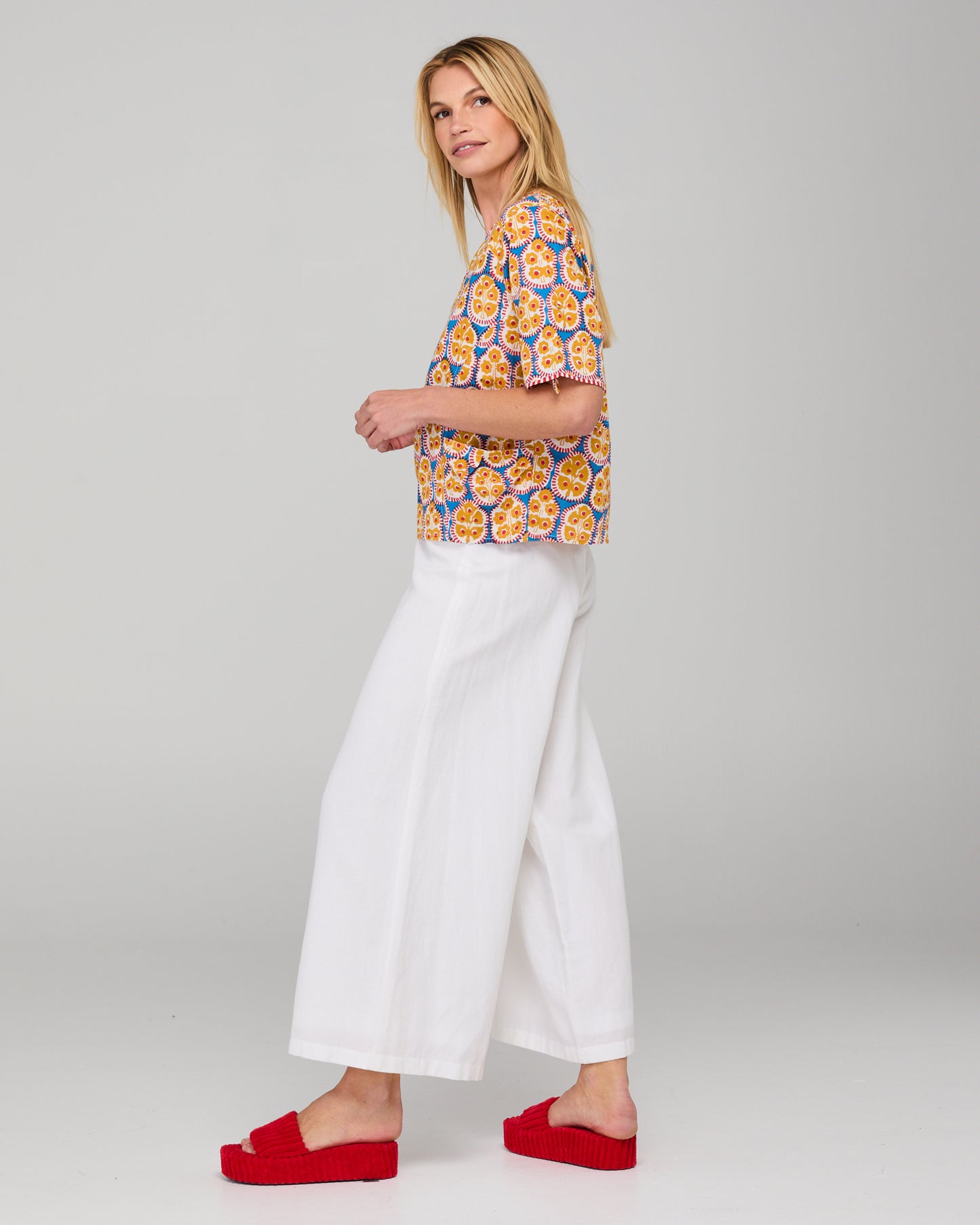 Boom Shankar Guru Top Emilia Blue