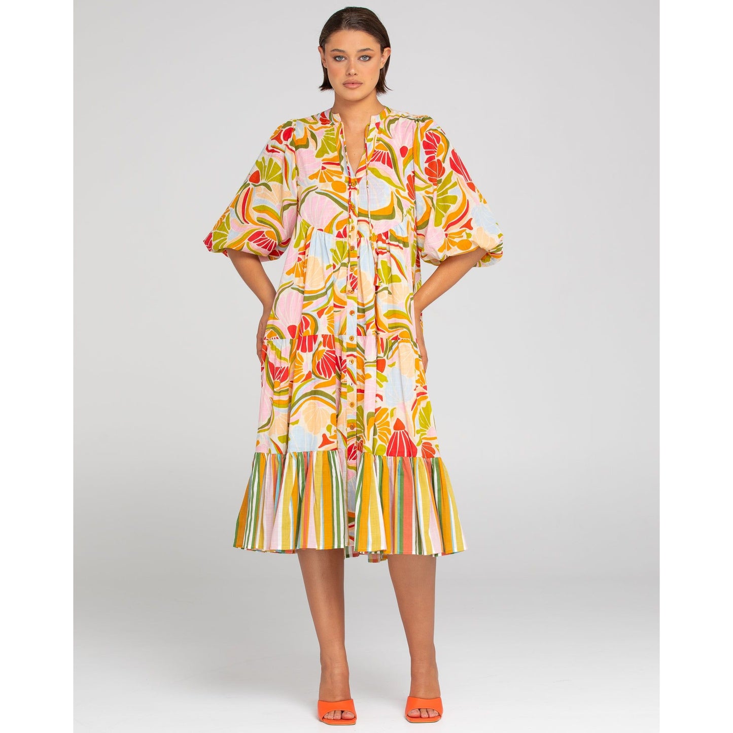 Boom Shankar Mabel Dress - Spliced Colada