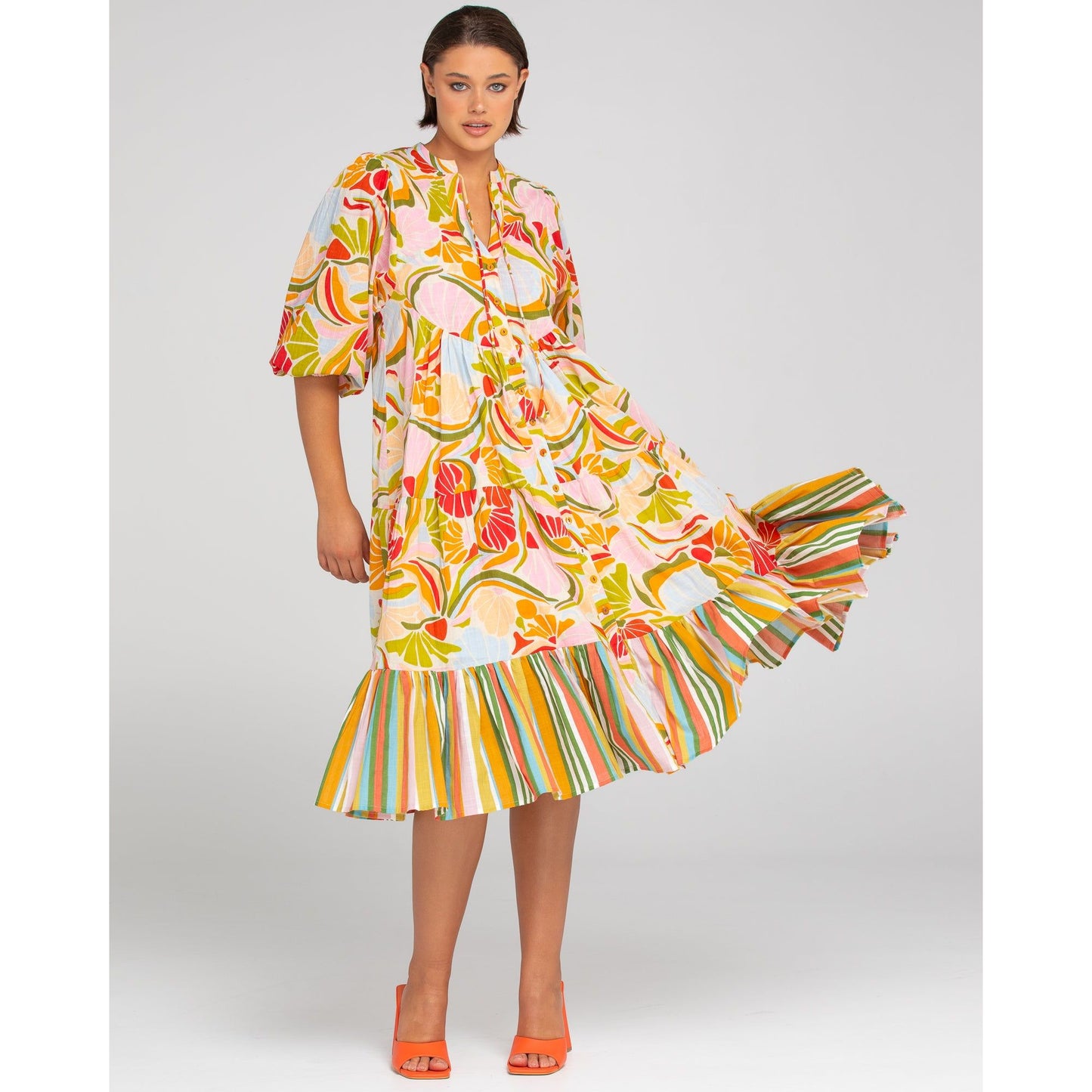 Boom Shankar Mabel Dress - Spliced Colada