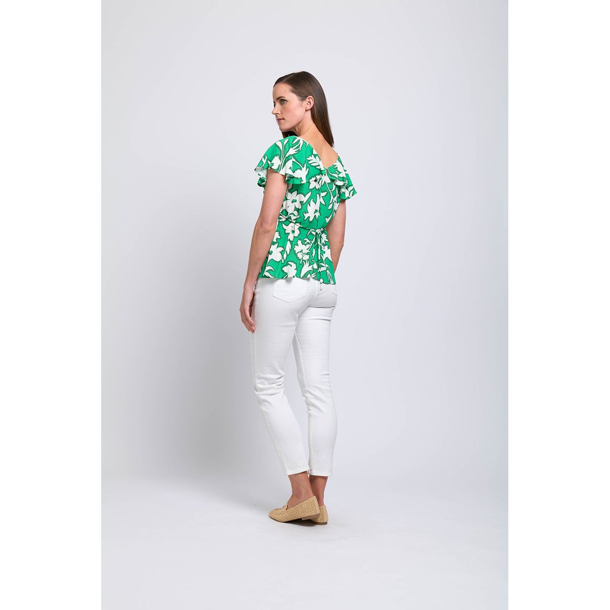 Foil Cocktail Hour Top (Gardenia, Perennial or Wildflower)