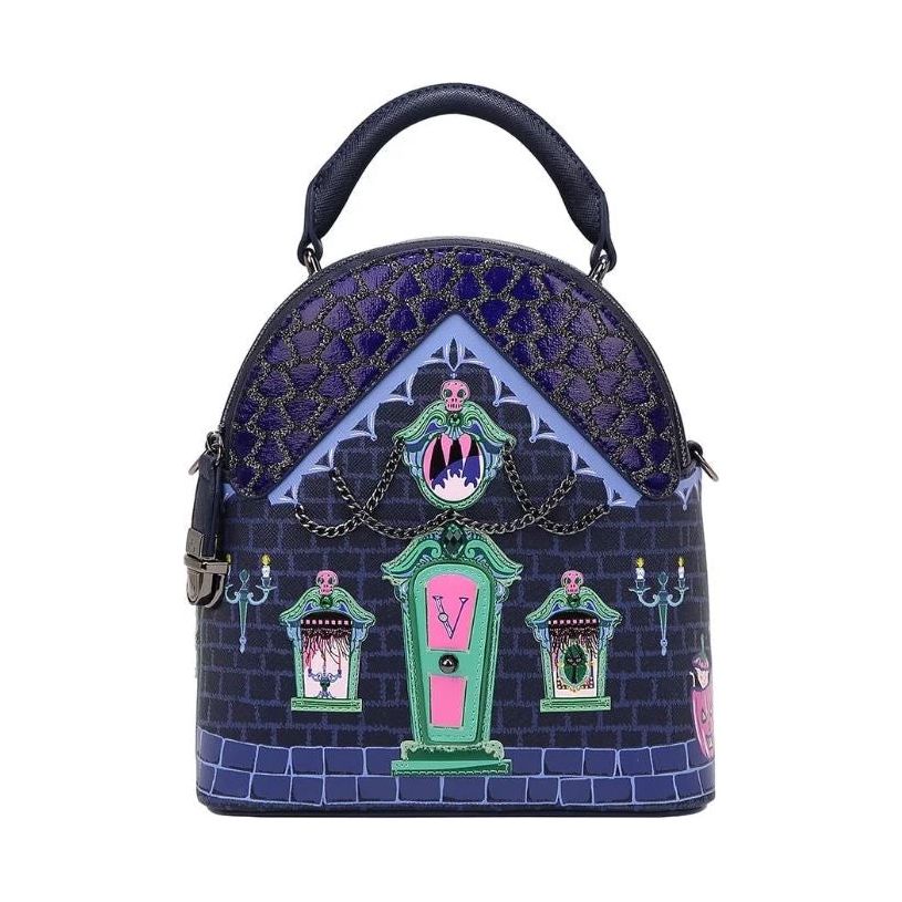 Vendula Cat Dracula Haunted House Nova  Mini Backpack