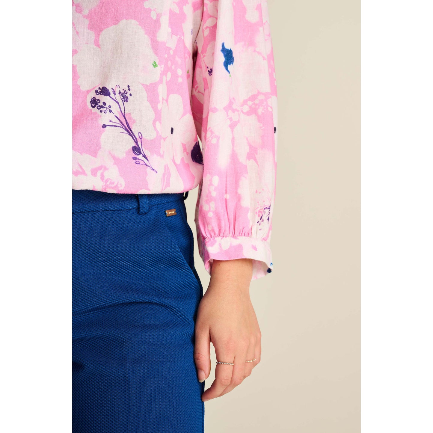 POM Lillies pink blouse
