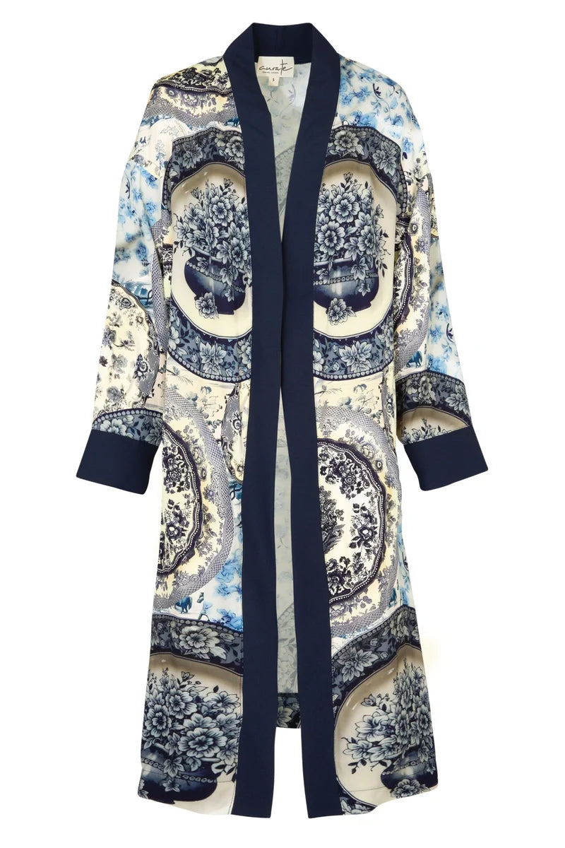 Curate Fresh Coats Duster Blue Plate