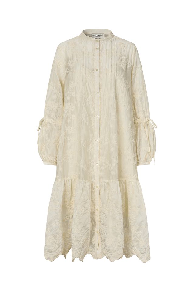 Lolly's Laundry Alanna Maxi Dress Creme