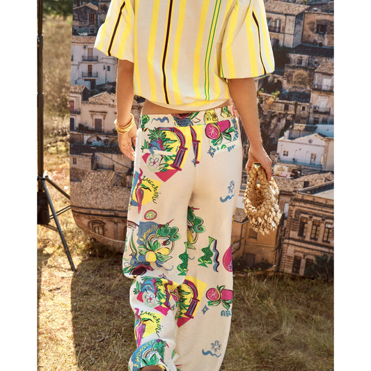 POM Sicilian love pants SP7818