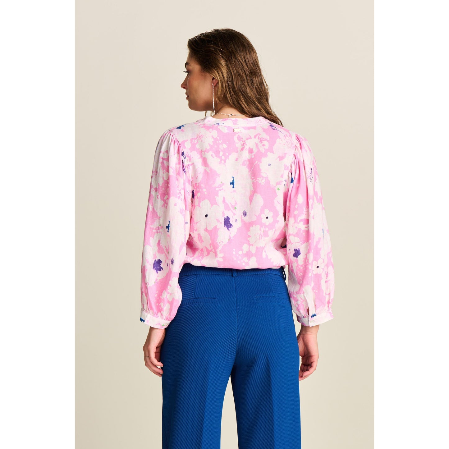 POM Lillies pink blouse